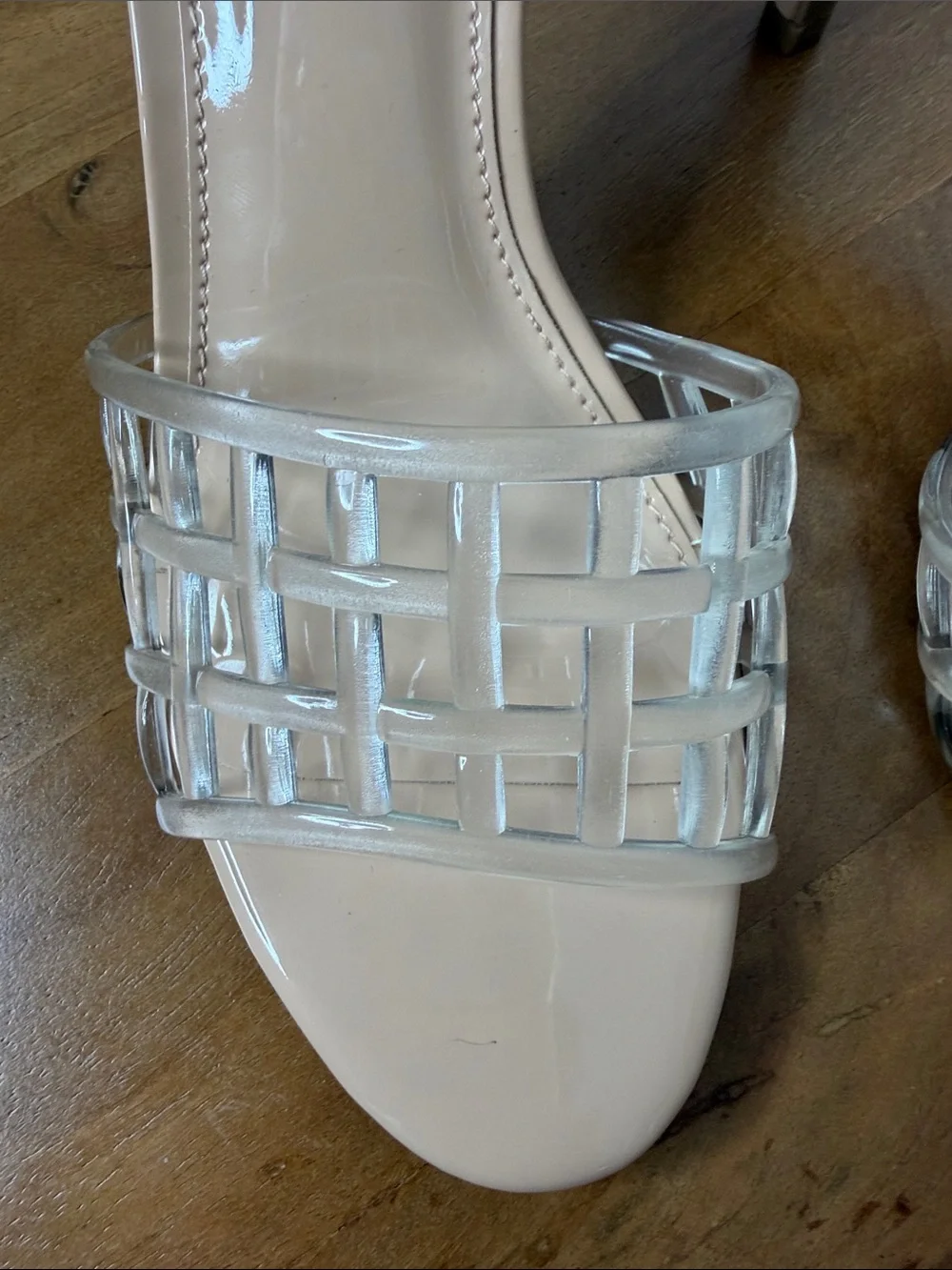 Dolce Vita NEW Cristoff Clear heels sz 8